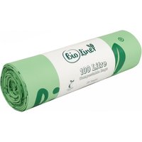 BioLiner 100 Litre Heavy Duty Compostable Waste Sacks - Green / 1