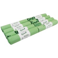 BioLiner 240 Litre Compostable Large Wheelie Bin Bags - Green / 8
