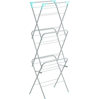 3 Tier Clothes Airer - Silver