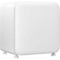 Costway Compact fridge Refrigerator Single Door Mini Fridge-Ivory - White