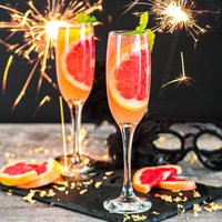 Classic Champagne Flutes - 220ml - Clear / 24