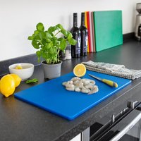 Argon Tableware Plastic Chopping Board - 45cm x 30cm - Blue