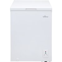 141 Litre Willow Chest Freezer - White