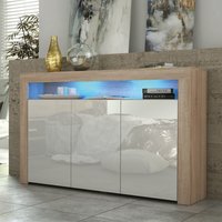 Aether Sideboard 155cm - Oak & White