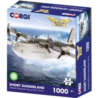 Corgi Short Sunderland 1000 Piece Jigsaw Puzzle - Mixed