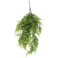 Artificial Hanging Plants Fire Resistant UV Resistant - 85cm Green Pothos / 85cm / 10cm
