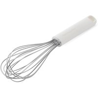 KitchenAid Utility Whisk, Heat Resistant Cooking Utensil, Non-Stick Safe - White