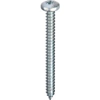 Unifix Self-Tapping Screws Pozi Pan Head AB DIN 7981-C-Z BZP - 8G X 2" (4.2 X 50mm) - Box of 500 - Grey