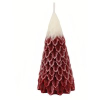Scented Christmas Tree Candle - Red