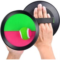 Toss and Catch Ball Set for Kids Families - Black