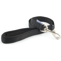 Ancol Nylon Dog Lead - Black / 2.5cm