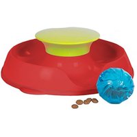 Outward Hound Treat Dispenser Dog Training Toys - Red