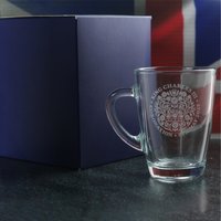 Kings Coronation Glass Coffee Cup - Glass