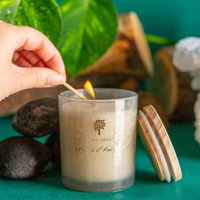 Soy Wax Scented Candle - 130g - Green Pomelo & Passion Fruit