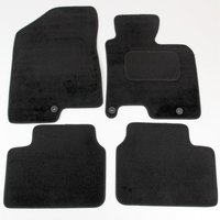 Kia CeeD Hyundai i30 2012-2018 Tailored Carpet Car Mats Black Set Ceed - Black
