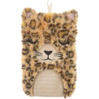 Leopard Love Hot Water Bottle - Brown