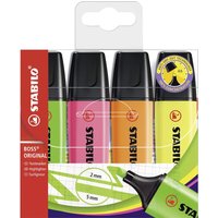 STABILO BOSS ORIGINAL Highlighters - Neon / 4