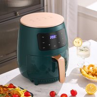 4.5L Air Fryer with Large LCD Touchscreen - Dark Green