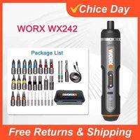 Youpin Worx Mini Cordless Electric Screwdriver Set - black