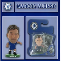 SoccerStarz Chelsea Marcos Alonso - Home Kit ClassicKit 5cm Figure - Blue