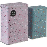 Paice Set of 2 Stellar Storage Canisters - Multicolour