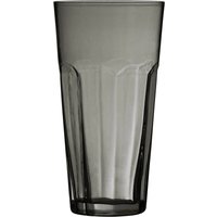 American Diner Grey Glass Tumbler - Grey