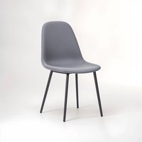 Salford Grey Fabric Dining Chair - Grey