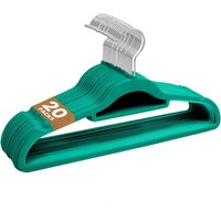 Sasha Morel Non-Slip Velvet Hangers - Teal