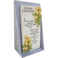 For A Special Grandma Timeless Words Plaque - Multi