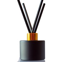 Cedarwood and Tonka Bean Reed Diffuser - Black