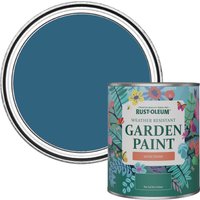 Rust-Oleum Garden Paint in Satin Finish - Cobalt 750ml - Cobalt