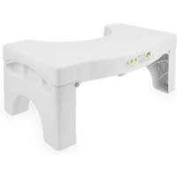 Squatting Folding Toilet Stool - White