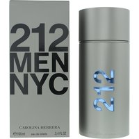 Carolina Herrera 212 Men Eau De Toilette 100ml - Grey