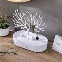 Antlers Jewellery Organiser - White