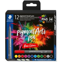STAEDTLER 371 Pigment Arts Brush Pen - Multi-colour