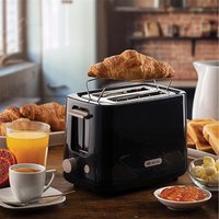 Breakfast 2 Slice Toaster - Dark Grey