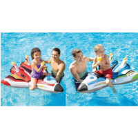 Intex Water Gun Swimming Pool Ride On Pool Toy - Multicoloured