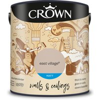 Crown Matt Breatheasy Emulsion Paint - East Village