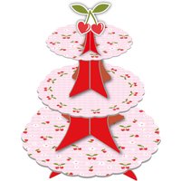 Mon Cheri 3 Tier Cupcake Stand - Multicolour