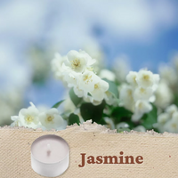 10pk Scented Tea Lights Candles - White