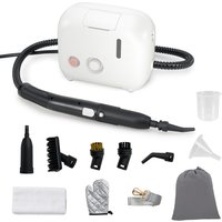 1600W Portable Steam Cleaner - White