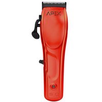 Apex Professional Modular Metal Hair Clipper - Red