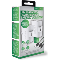 Venom Xbox Controller 1100mAh Rechargeable Battery Twin Pack - White Venom Xbox Controller 1100mAh Rechargeable Battery Twin Pack - White