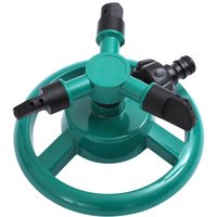 Garden 360 Rotatable Small Disc Sprinkler - Green