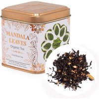 Chai Black Tea Blend Aromatic Spiced Indian Tea in Reusable Tin - Black