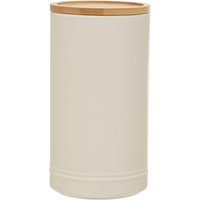 Fenwick Cream Large Stoneware Canister - Cream