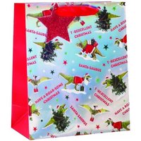 Christmas Gift Bags - Medium - T-Rex