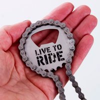 Bike Chain Bottle Opener - Metal