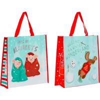 , Christmas Character Shopper Bag , Christmas Character Shopper Bag