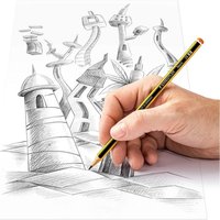 Staedtler 120 Noris Pencil 2B 120-0 12Pack - Black